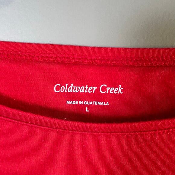 Lot of 3 Coldwater Creek Cotton Tank Tops Size Large - Picture 3 of 4